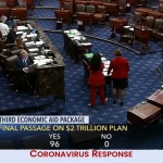U.S. Senate votes on COVID-19 Relief Bill